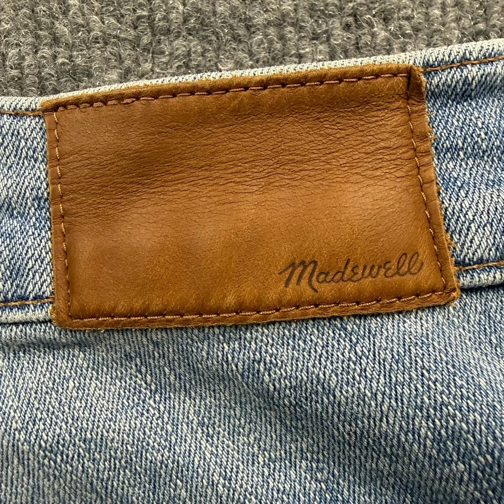 Madewell Distressed Women’s High Rise Cropped Skinny Jeans, Size 37 - Picture 9 of 13